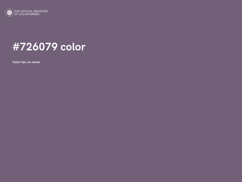 #726079 color image