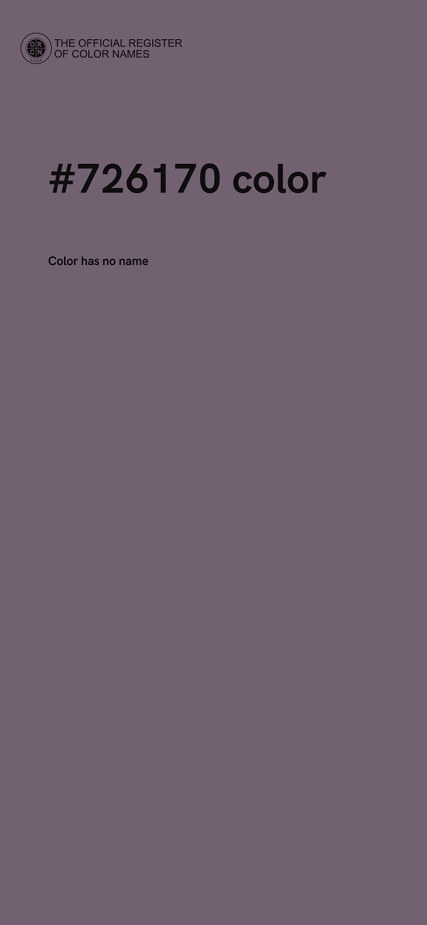 #726170 color image