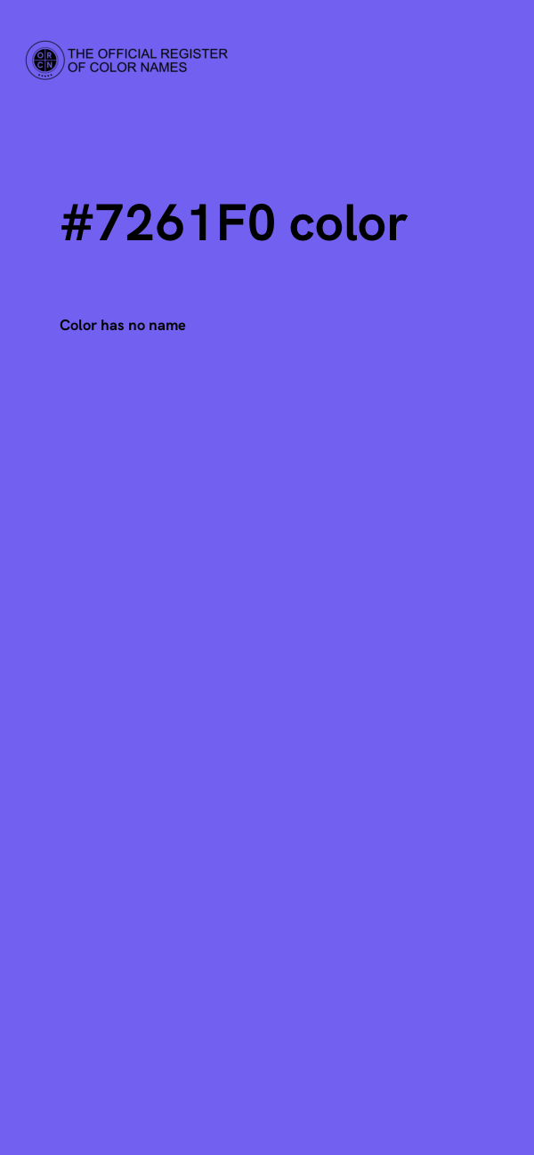 #7261F0 color image