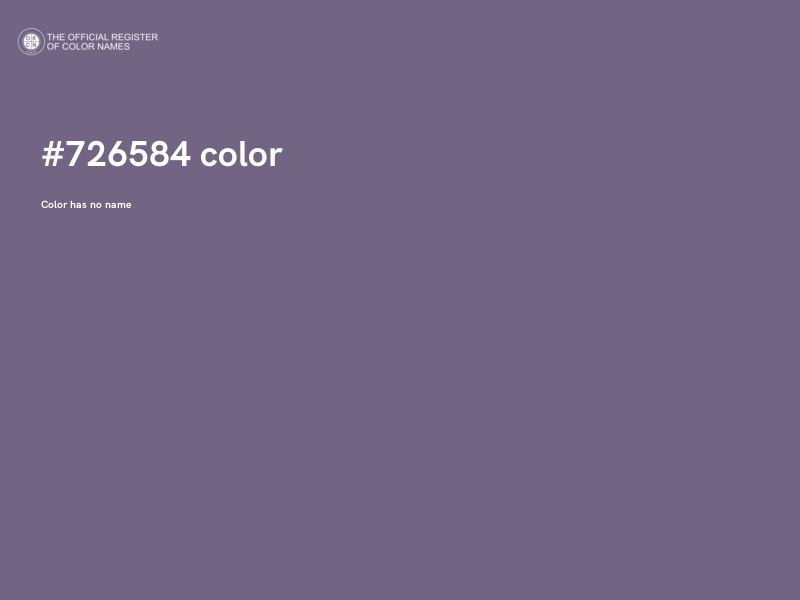 #726584 color image