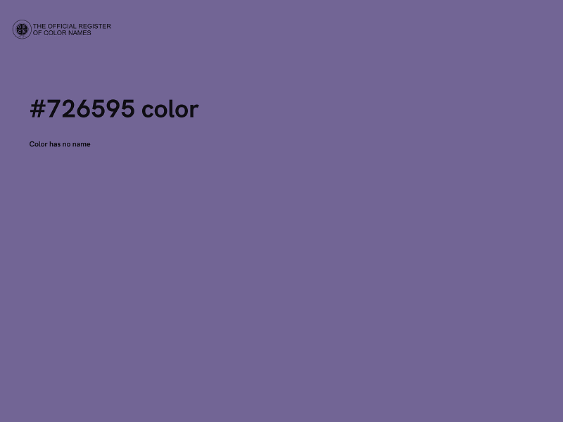 #726595 color image
