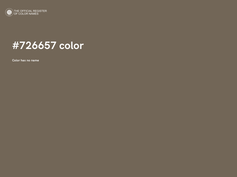#726657 color image