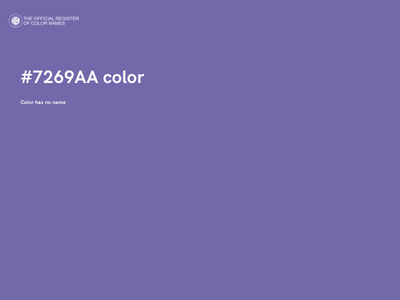 #7269AA color image