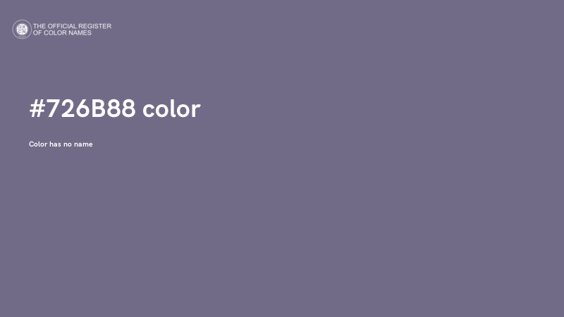 #726B88 color image