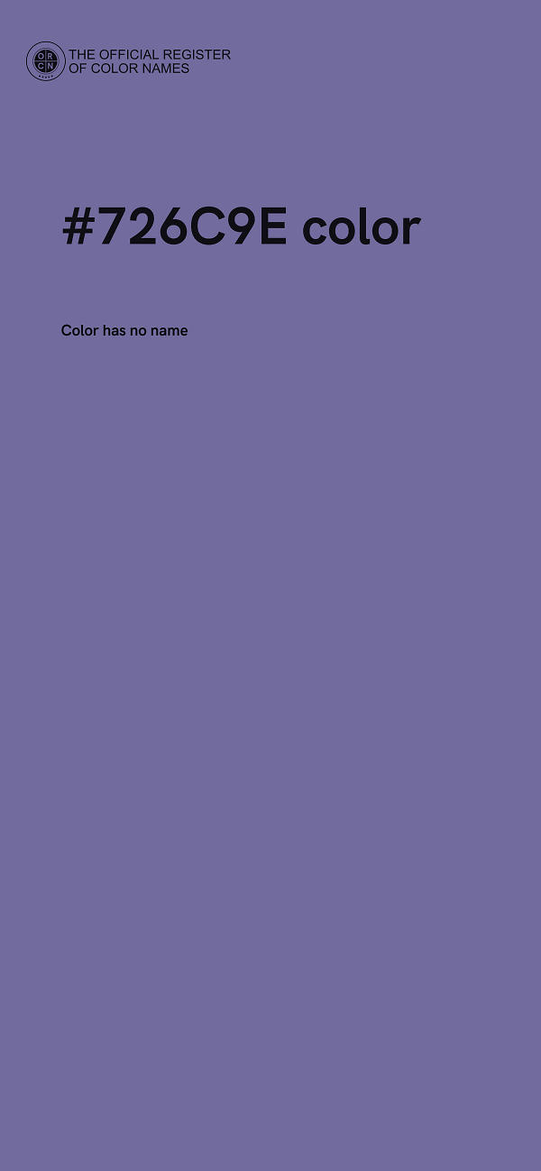 #726C9E color image