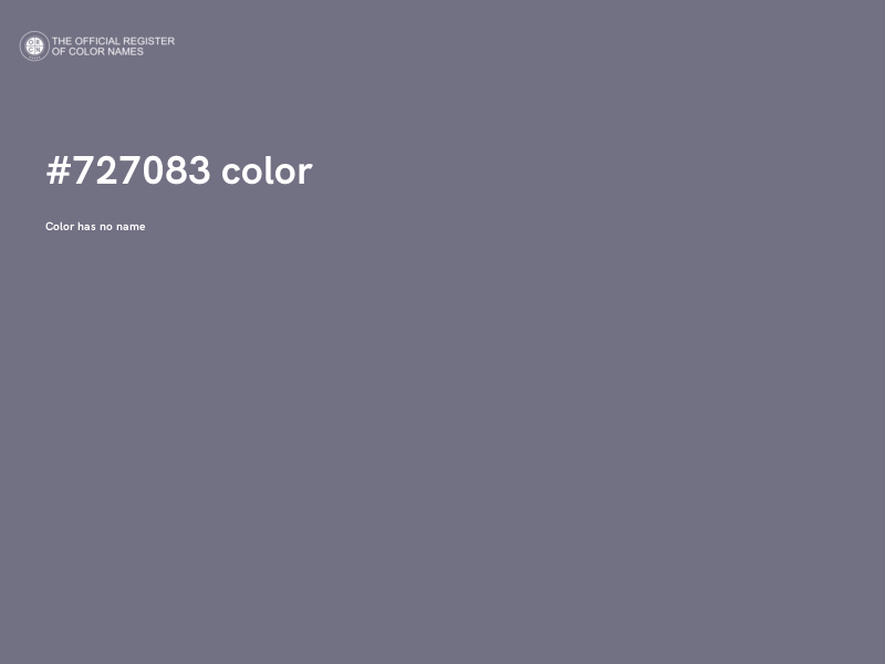 #727083 color image