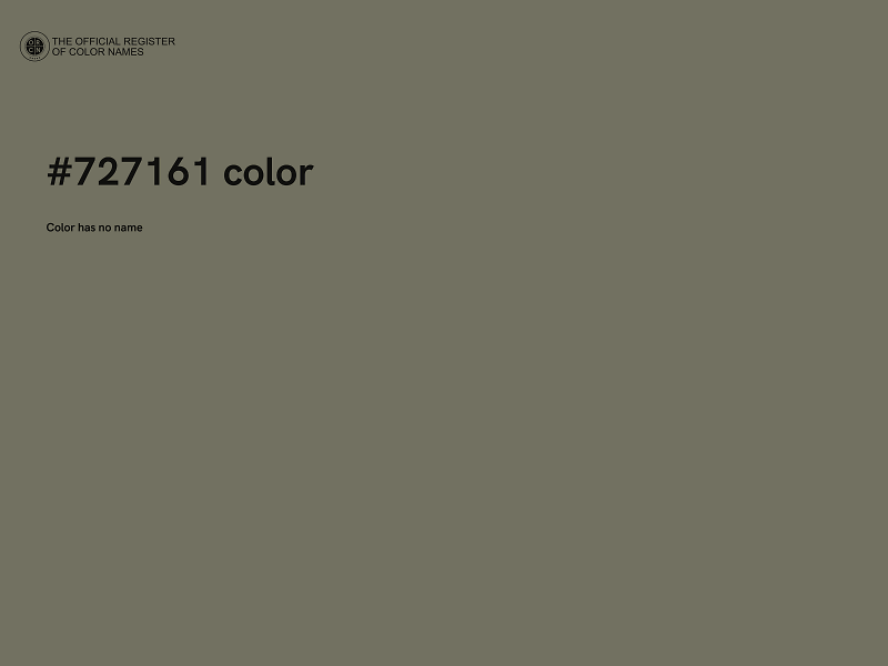 #727161 color image