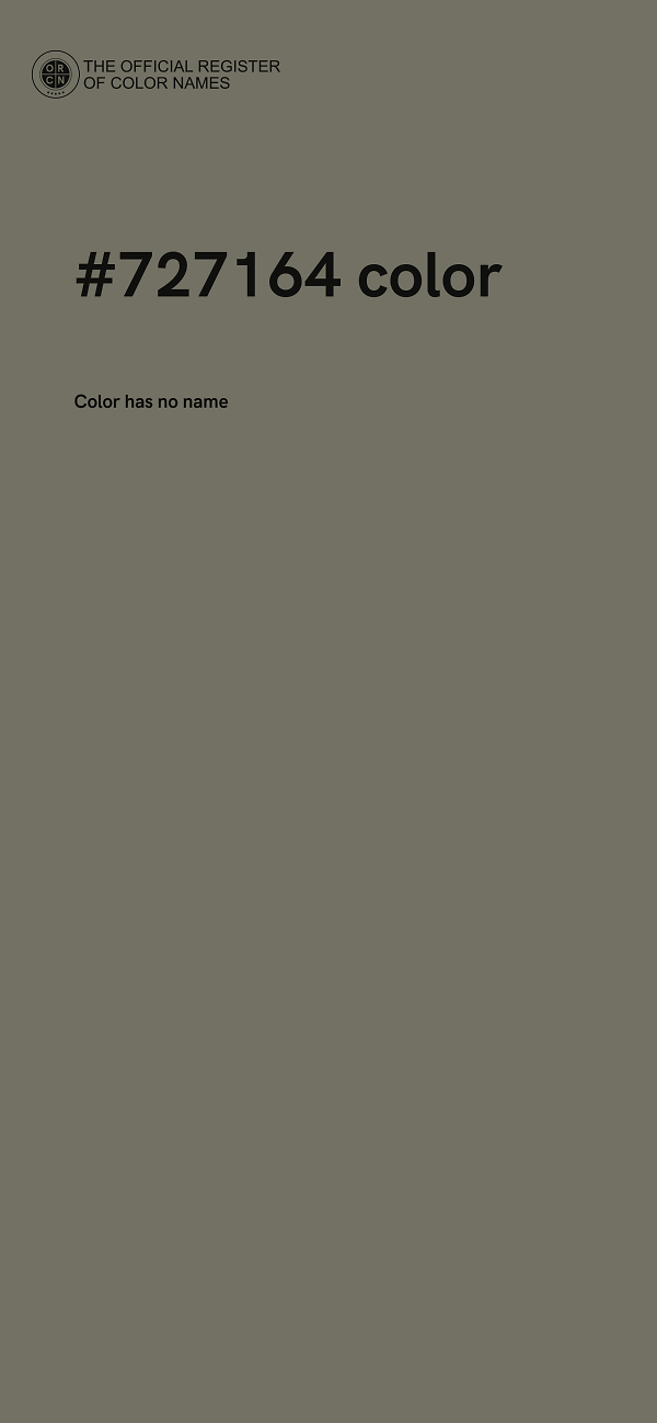 #727164 color image