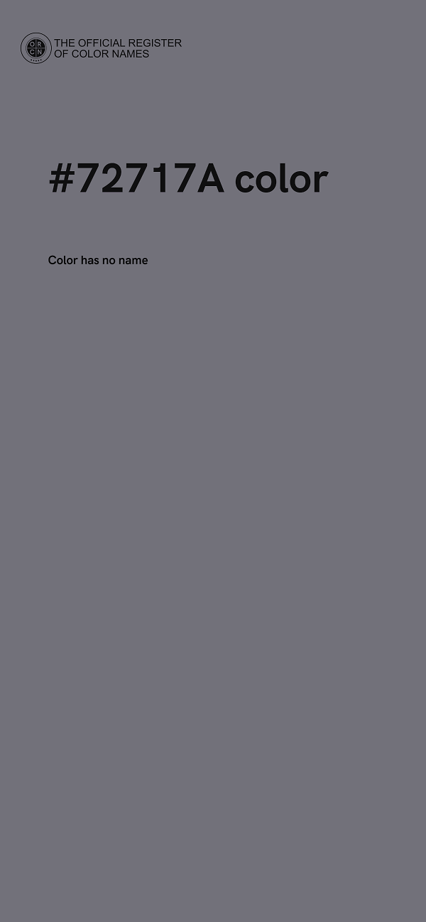 #72717A color image