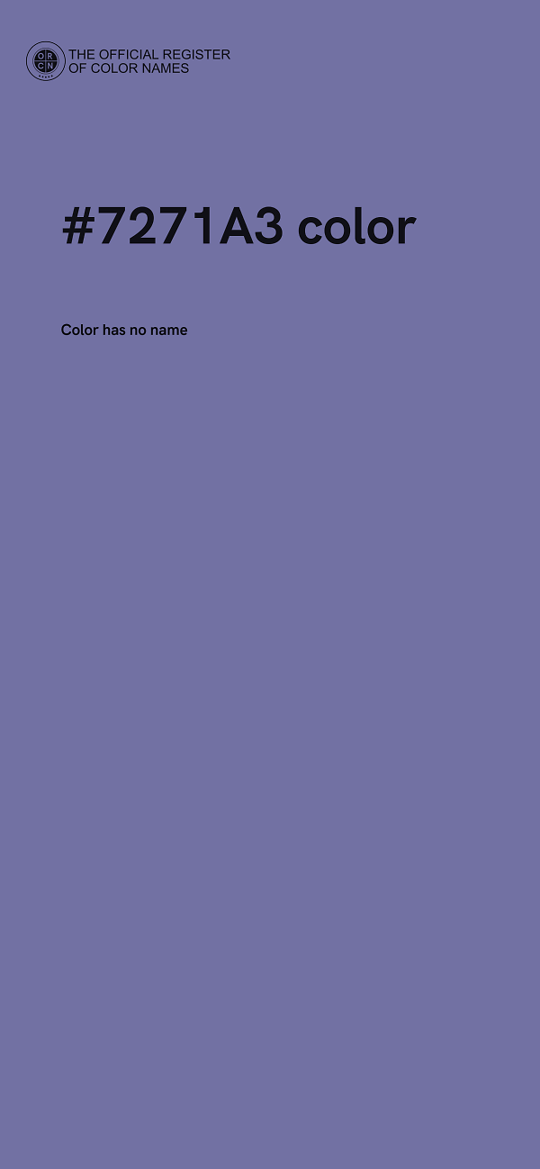 #7271A3 color image