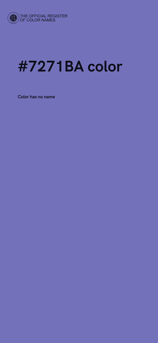 #7271BA color image