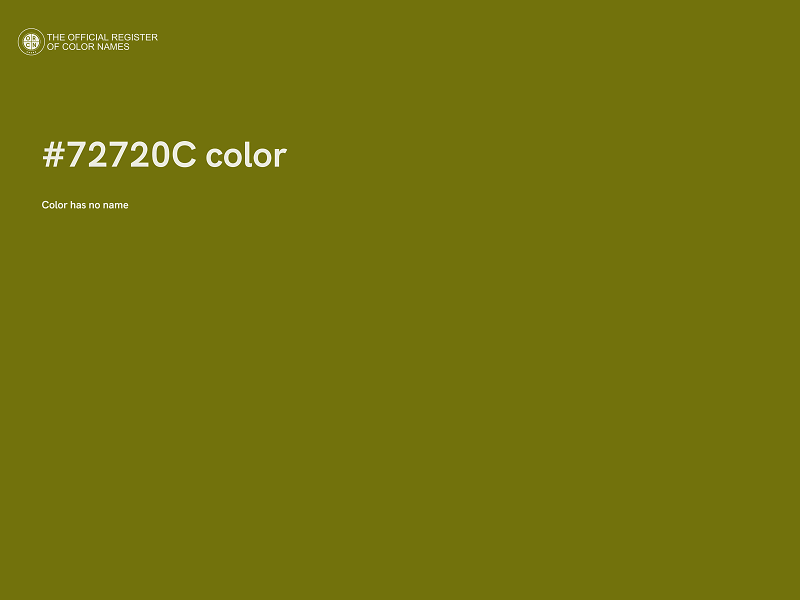 #72720C color image