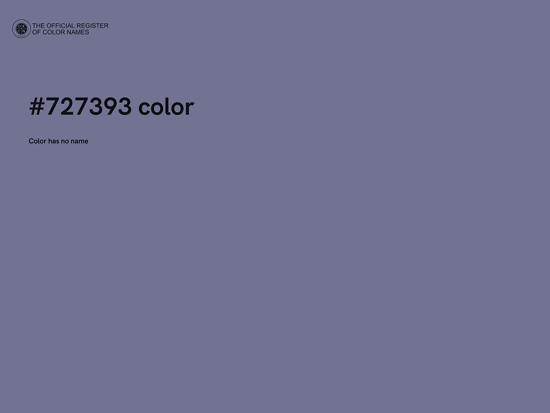 #727393 color image