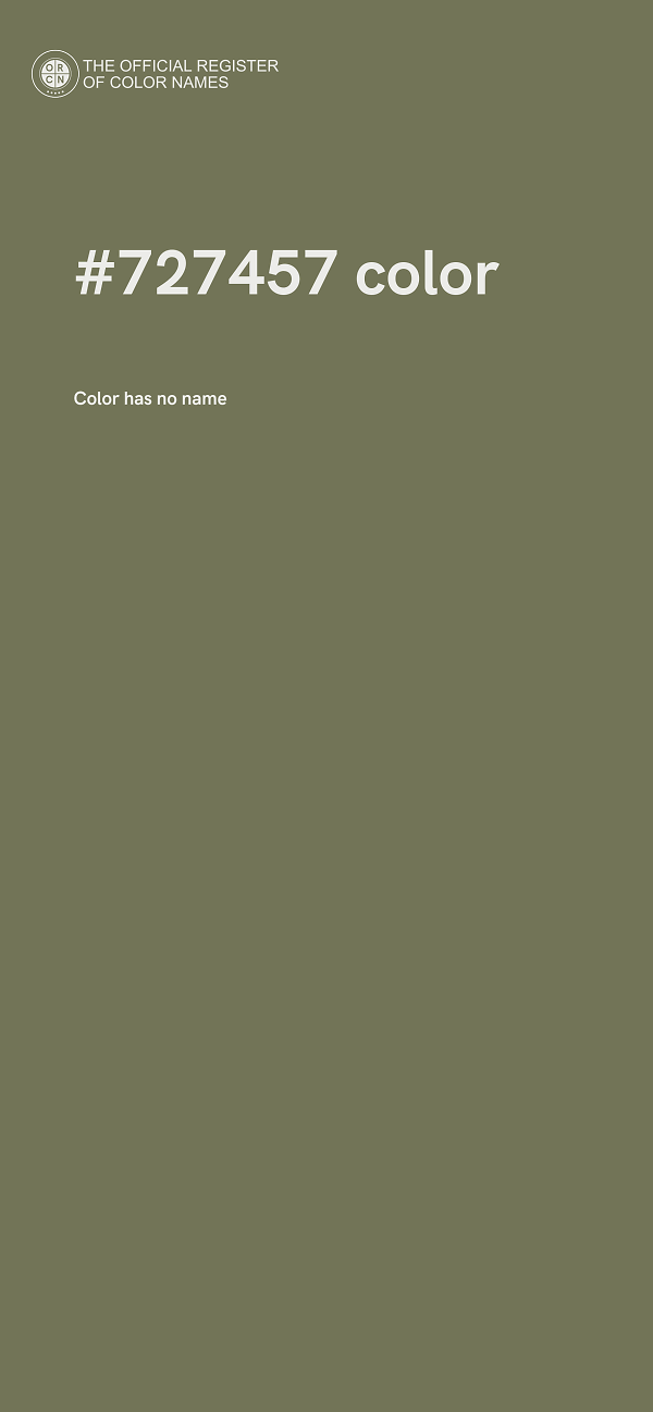 #727457 color image