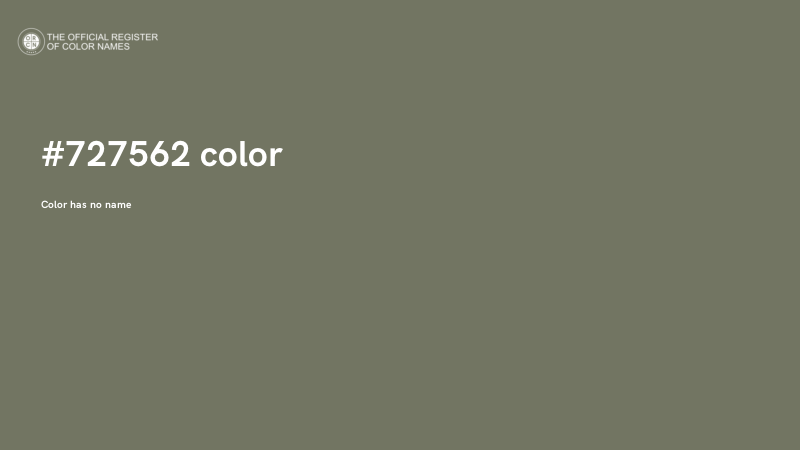 #727562 color image