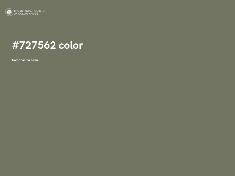 #727562 color image