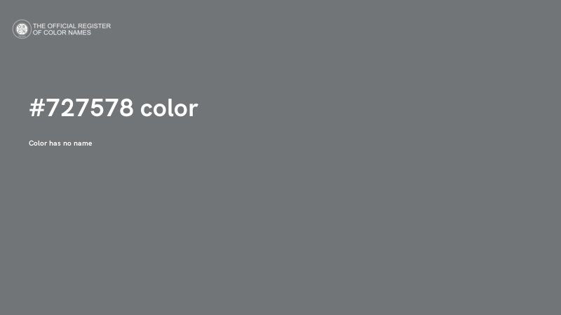 #727578 color image