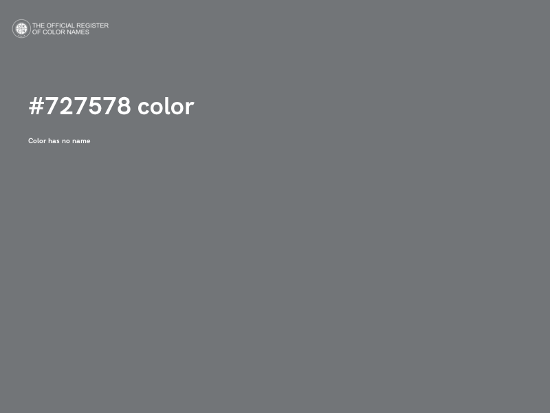 #727578 color image