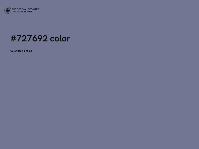 #727692 color image