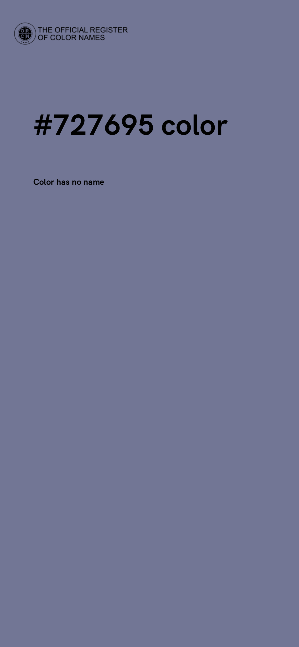 #727695 color image