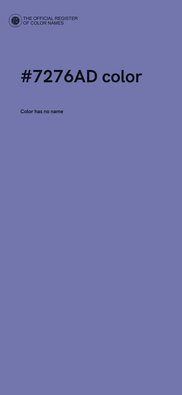 #7276AD color image