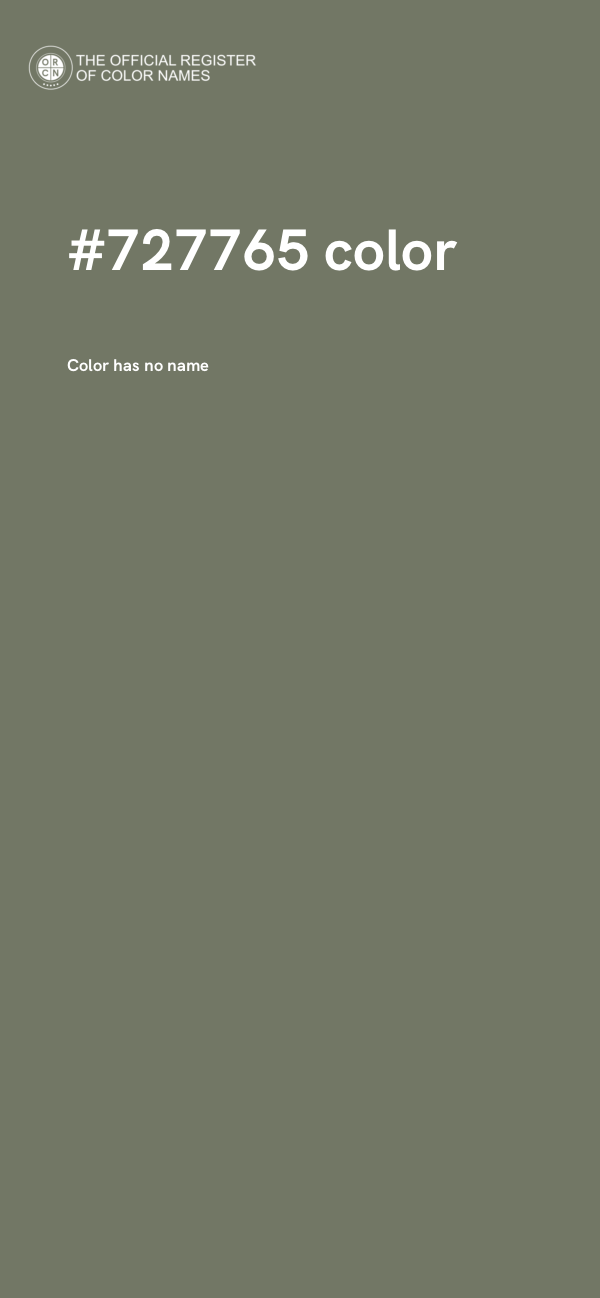 #727765 color image