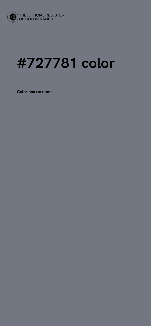 #727781 color image