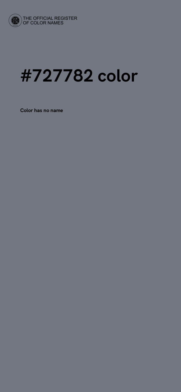 #727782 color image