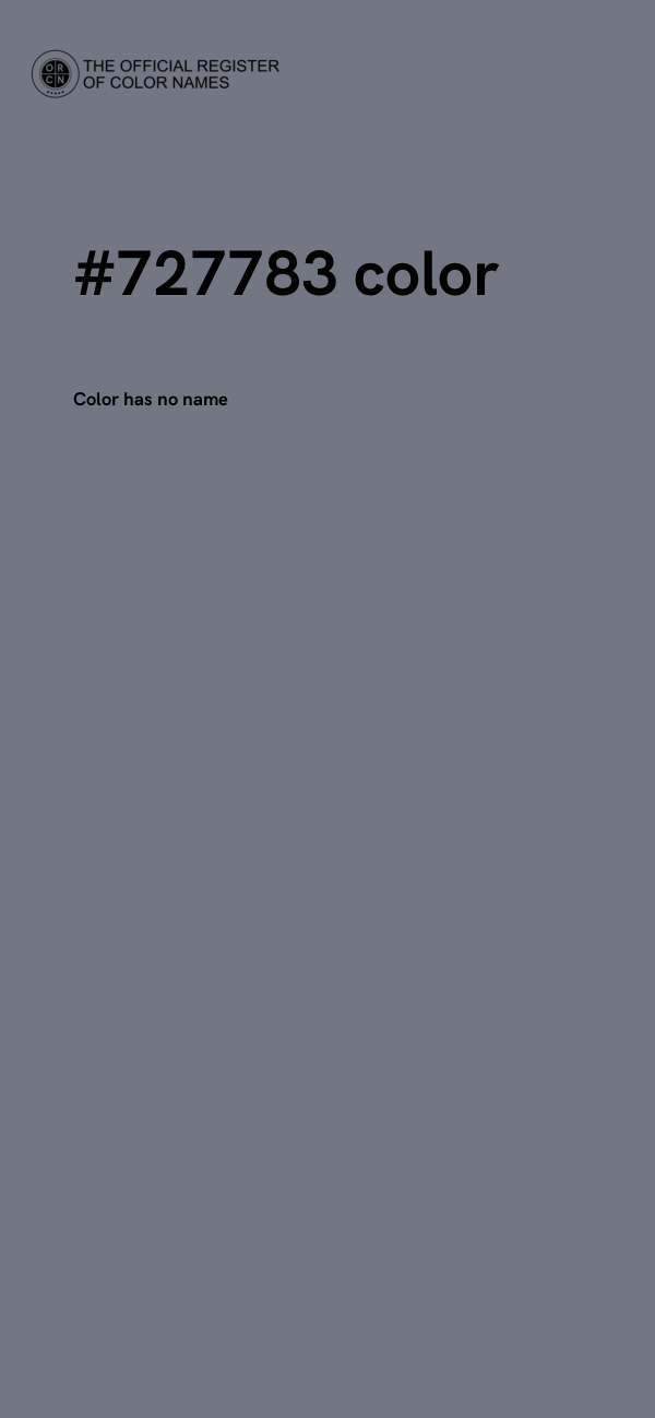 #727783 color image