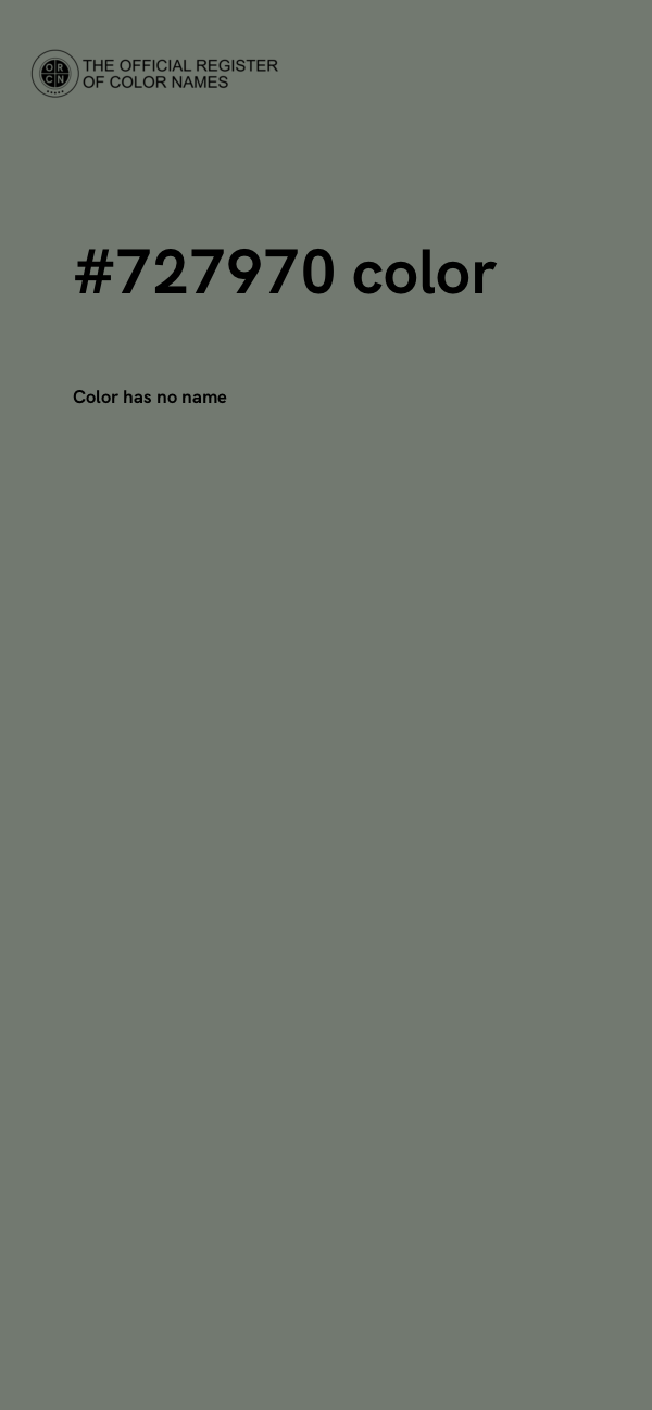 #727970 color image
