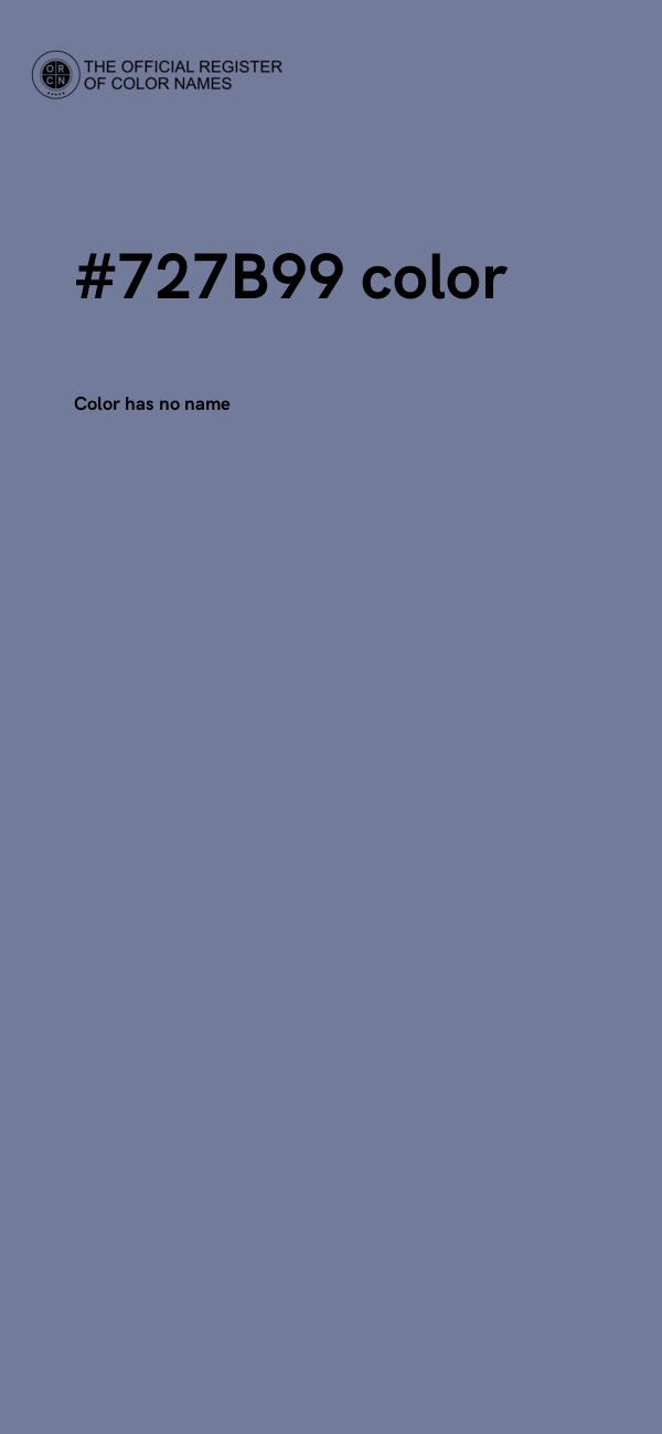 #727B99 color image