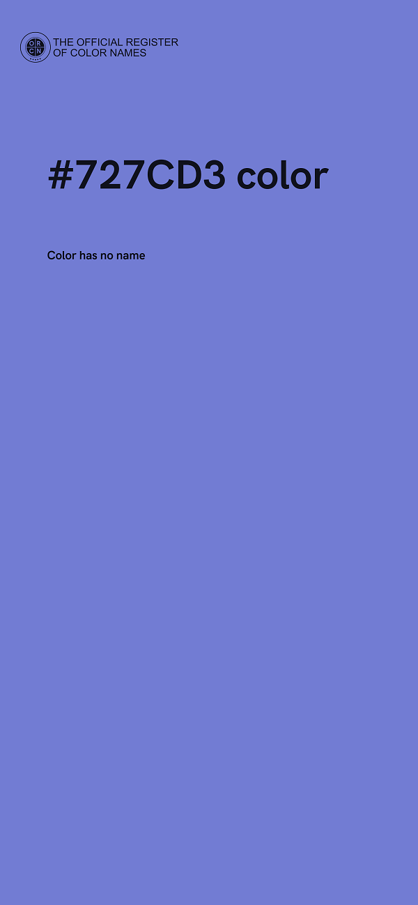 #727CD3 color image
