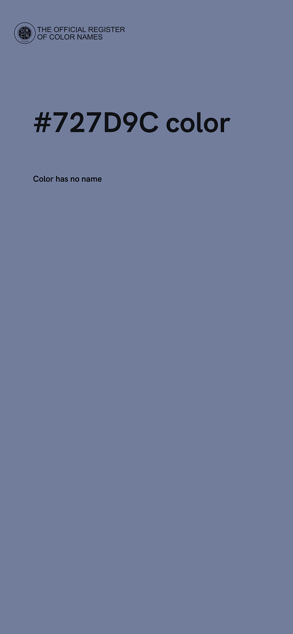 #727D9C color image