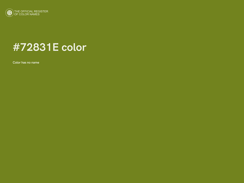 #72831E color image