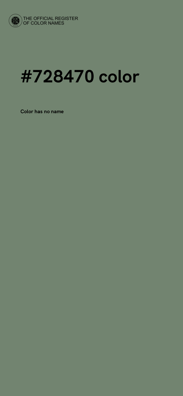 #728470 color image