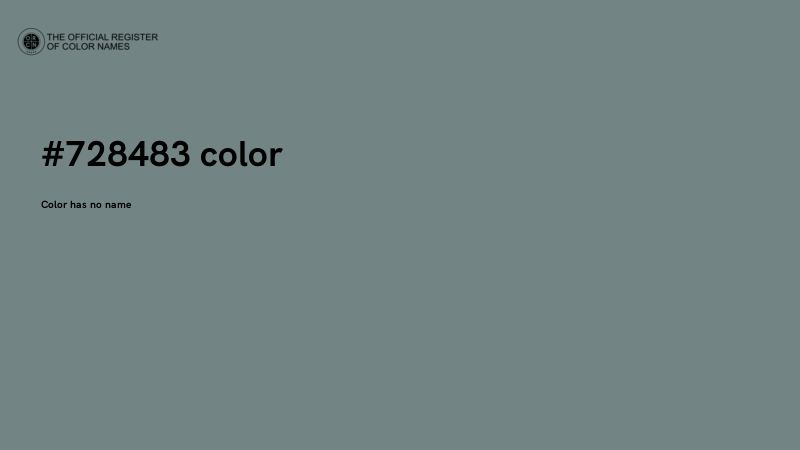 #728483 color image