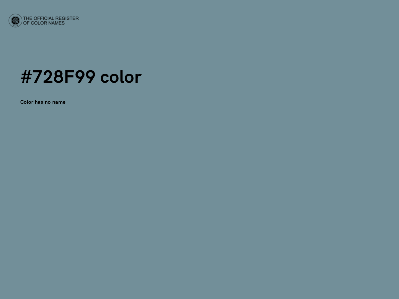 #728F99 color image