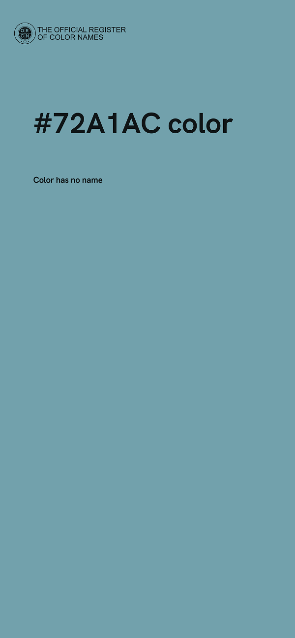 #72A1AC color image