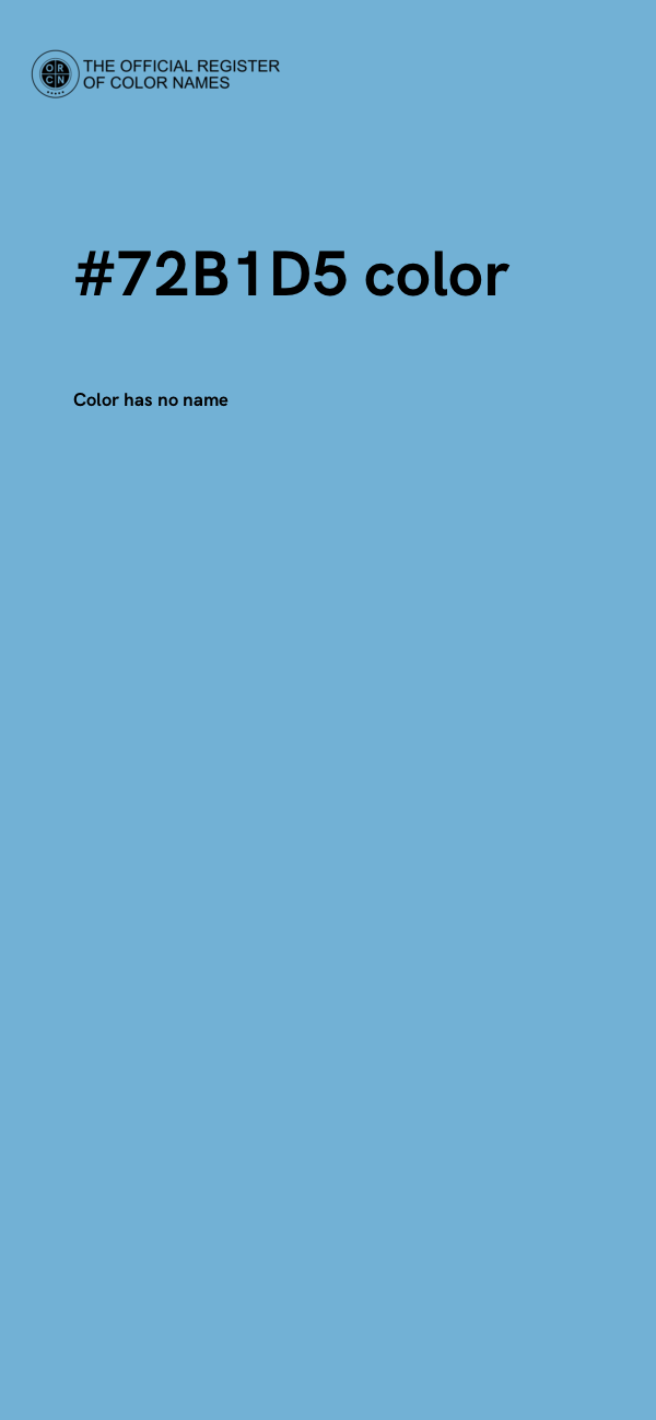 #72B1D5 color image
