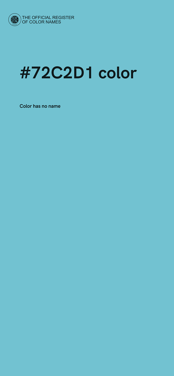 #72C2D1 color image