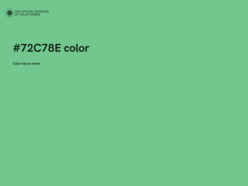 #72C78E color image