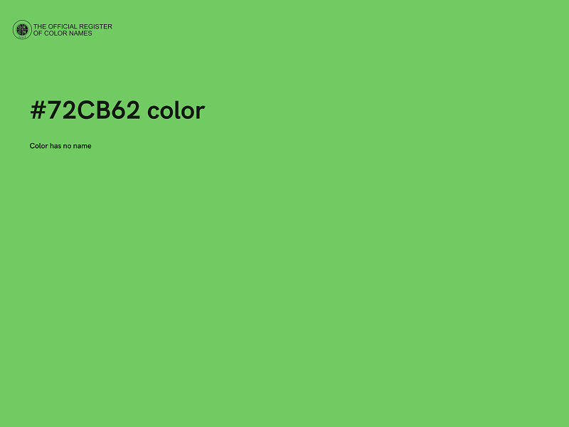 #72CB62 color image