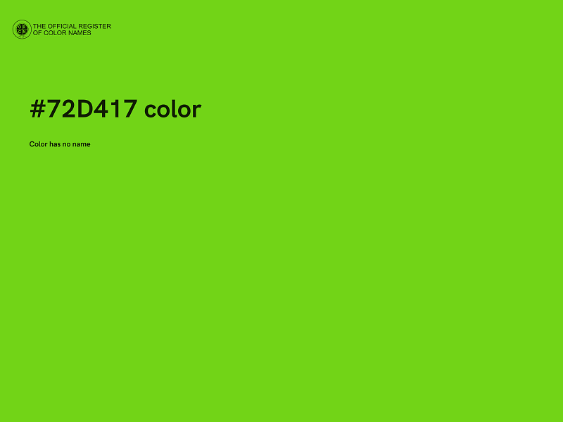 #72D417 color image