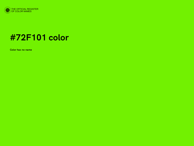 #72F101 color image