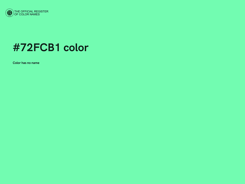 #72FCB1 color image