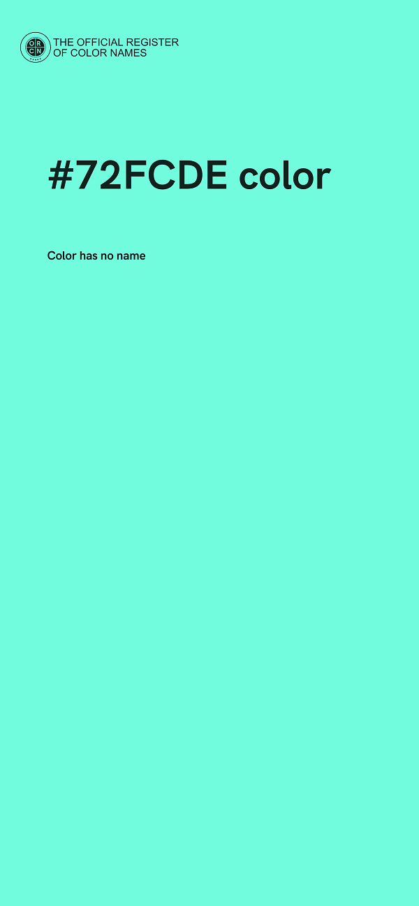 #72FCDE color image