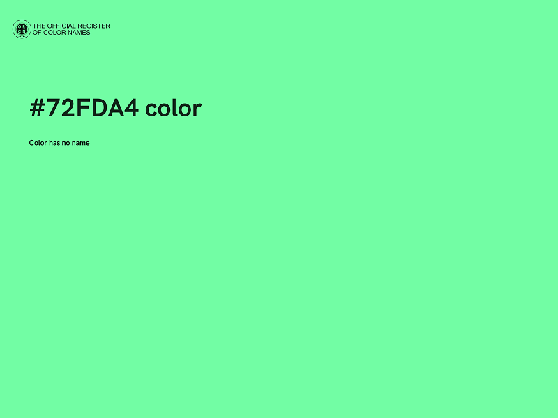 #72FDA4 color image