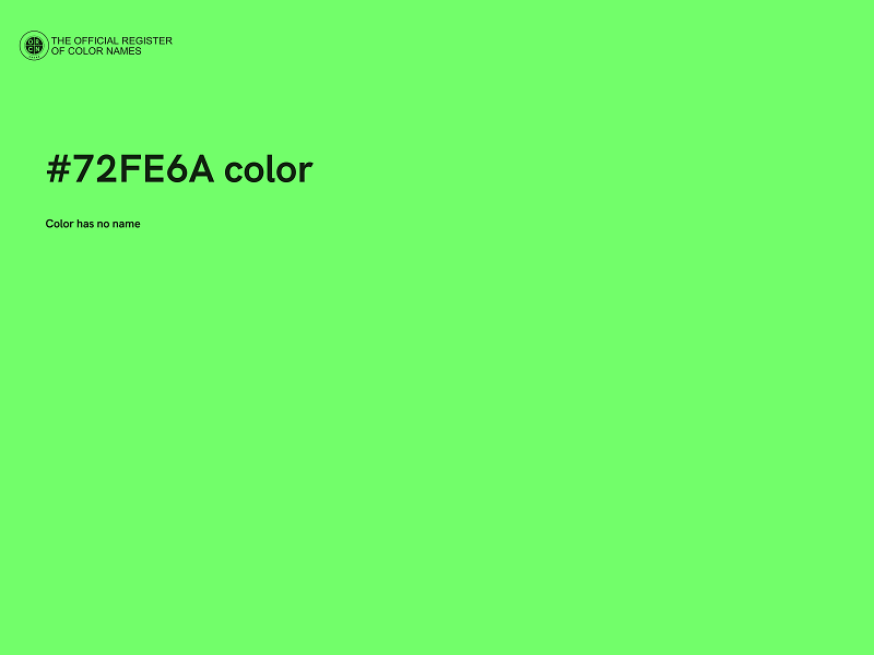 #72FE6A color image