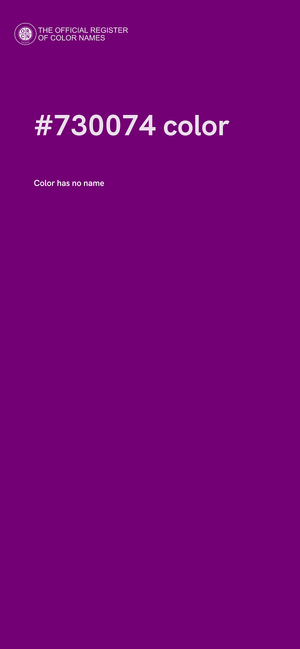 #730074 color image