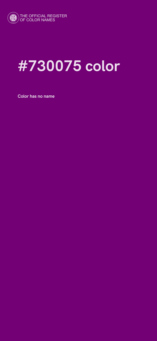 #730075 color image